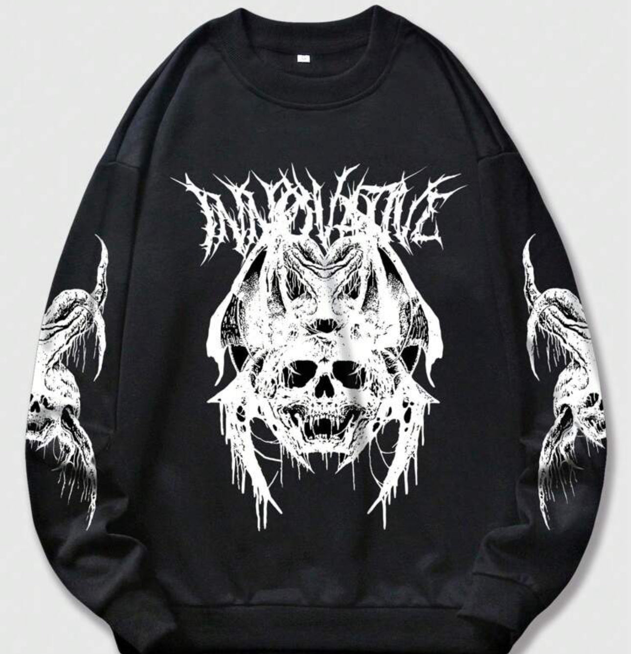 Spider Skull OpiumCore Sweater